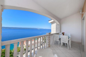 Apartment in Pisak with sea view, terrace, air conditioning, Wi-Fi (4871-3)